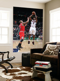 Chicago Bulls v Atlanta Hawks, Atlanta, GA - March 2: Joe Johnson and Keith Bogans Art by Scott Cunningham