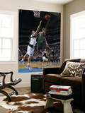Milwaukee Bucks v Dallas Mavericks: Brandon Jennings and Dirk Nowitzki Posters by Danny Bollinger