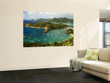 Overview of English Harbour from Shirley Heights Poster by Veronica Garbutt