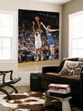 Minnesota Timberwolves v Golden State Warriors: Reggie Williams and Luke Ridnour Prints by Rocky Widner