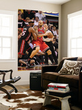 Chicago Bulls v Miami Heat, Miami, FL - March 06: Carlos Boozer and Eric Dampier Prints by Mike Ehrmann