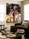 Los Angeles Lakers v Washington Wizards: Andrew Bynum, Hilton Armstrong and Cartier Martin Print by Andrew Bernstein