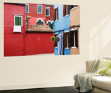 Brightly Coloured Houses Posters by Krzysztof Dydynski