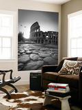 Colosseum and Via Sacra, Rome, Italy Art by Michele Falzone