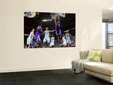 Sacramento Kings v New Orleans Hornets: Carl Landry and Marco Belinelli Prints by Chris Graythen