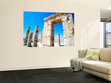 Ruins of Ein Avdat, Ancient Nabatean City in Avdat National Park. Prints by Anthony Pidgeon