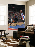 Atlanta Hawks v Detroit Pistons: Josh Smith and Greg Monroe Posters by Allen Einstein