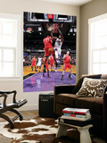 Houston Rockets v Sacramento Kings: Samuel Dalembert and Jordan Hill Affiche par Rocky Widner
