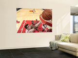 Los Angeles Clippers v Chicago Bulls: Omer Asik and Craig Smith Print by Randy Belice