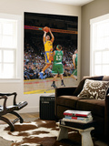 Boston Celtics v Golden State Warriors, Oakland, CA - February 22: Stephen Curry and Delonte West Prints by Rocky Widner