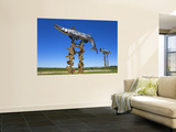 Fisherman's Dream Sculpture on the Enchanted Highway Posters by Richard Cummins