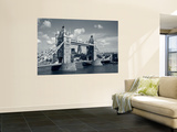 Tower Bridge and Thames River, London, England Poster by Steve Vidler
