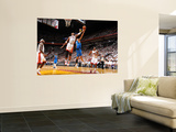 Dallas Mavericks v Miami Heat - Game One, Miami, FL - MAY 31: Chris Bosh and Shawn Marion Art by Jesse D. Garrabrant