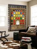 Coloured Window Detail in City Palace Posters by Diana Mayfield