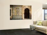 Mosaics and the Entrance Door to Gurgi Mosque in the Old City Poster von Frans Lemmens