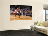 Dallas Mavericks v Miami Heat - Game One, Miami, FL - MAY 31: Jason Terry and Chris Bosh Print by Andrew Bernstein