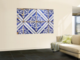 Detail of Portuguese Colonial Tiles Prints by Viviane Ponti