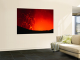 Yasur Volcano Lava Explosion, Tanna Island, Tafea, Vanuatu Posters par Peter Hendrie