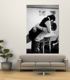 Oberlin College Students Kissing in a Co-Ed Dorm Posters by Bill Ray