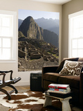 Overhead of Inca City Seen from Hut of Caretaker of Funerary Rock. Prints by Brent Winebrenner