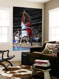 Portland Trail Blazers v Dallas Mavericks: LaMarcus Aldridge and Dirk Nowitzki Art by Danny Bollinger