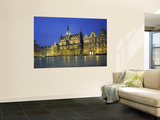 Musee de La Ville, Grand Place, Brussels, Belgium Poster by Jon Arnold