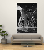 St. John's Defeating Bradley in a Basketball Game at Madison Square Garden Prints by Gjon Mili