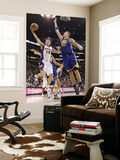 Golden State Warriors v Phoenix Suns, Phoenix, AZ - February 10: Steve Nash and Andris Biedrins Prints by Christian Petersen