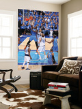 Oklahoma City Thunder v Dallas Mavericks - Game One, Dallas, TX - MAY 17: Kendrick Perkins and Tyso Poster af Andrew Bernstein Oklahoma City Thunder v Dallas Mavericks - Game One, Dallas, TX - MAY 17: Kendrick Perkins and Tyso Poster af Andrew Bernstein