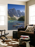 Moraine Lake and Valley of 10 Peaks, Banff National Park, Alberta, Canada Prints by Michele Falzone
