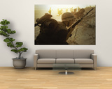 American Soldiers of 7th Marines Landing on the Beaches of Cape Batangan During the Vietnam War Prints by Paul Schutzer