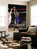 Sacramento Kings v Houston Rockets: Omri Casspi and Chase Budinger Prints by Bill Baptist