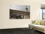 Crowd Waiting for Free Ramadan Iftar Food in Courtyard of Umayyad Mosque Prints by Holger Leue