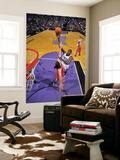 Houston Rockets v Sacramento Kings: Samuel Dalembert and Luis Scola Art by Rocky Widner