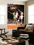Boston Celtics v New York Knicks: Amar'e Stoudemire and Ray Allen Posters by Lou Capozzola