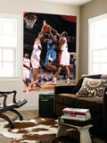 Minnesota Timberwolves v Portland Trail Blazers: Dante Cunningham, Nicolas Batum and Martell Webste Posters by Sam Forencich