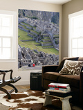 Overhead of Travellers at Hut of Caretaker of Funerary Rock. Poster by Brent Winebrenner