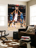 Minnesota Timberwolves v Phoenix Suns: Robin Lopez, Wesley Johnson and Darko Milicic Prints by Barry Gossage