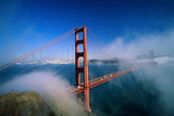 Golden Gate Bridge with Mist and Fog, San Francisco, California, USA Prints by Steve Vidler