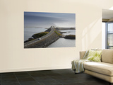 Storseisundbrua Bridge, the Atlantic Road, Romsdal, Norway Print by Peter Adams