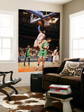 Boston Celtics v New York Knicks: Amar'e Stoudemire and Semih Erden Prints by Lou Capozzola