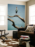 Yellow-Billed Stork, Lake Nzelekela Art by Mark Daffey