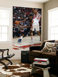 Memphis Grizzlies v Houston Rockets: Rudy Gay and Shane Battier Print by Bill Baptist