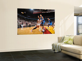 Dallas Mavericks v Miami Heat - Game Two, Miami, FL - JUNE 2: Chris Bosh and Dirk Nowitzki Art by Jesse D. Garrabrant