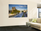 Notre Dame Cathedral and River Seine, Paris, France Prints by Jon Arnold