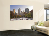 Wollman Icerink at Central Park, Manhattan, New York City, USA Prints by Alan Copson