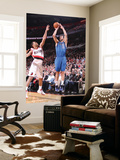 Dallas Mavericks v Portland Trail Blazers - Game Three, Portland, OR - APRIL 21: Peja Stojakovic an Posters by Sam Forencich