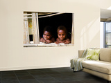 Custom Children, Tanna Island, Tafea, Vanuatu Affiches par Peter Hendrie