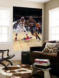 Charlotte Bobcats v Atlanta Hawks: Boris Diaw and Josh Smith Posters by Scott Cunningham