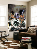Thanos 12 Cover: Thanos and Gladiator Swimming Prints by Ron Lim